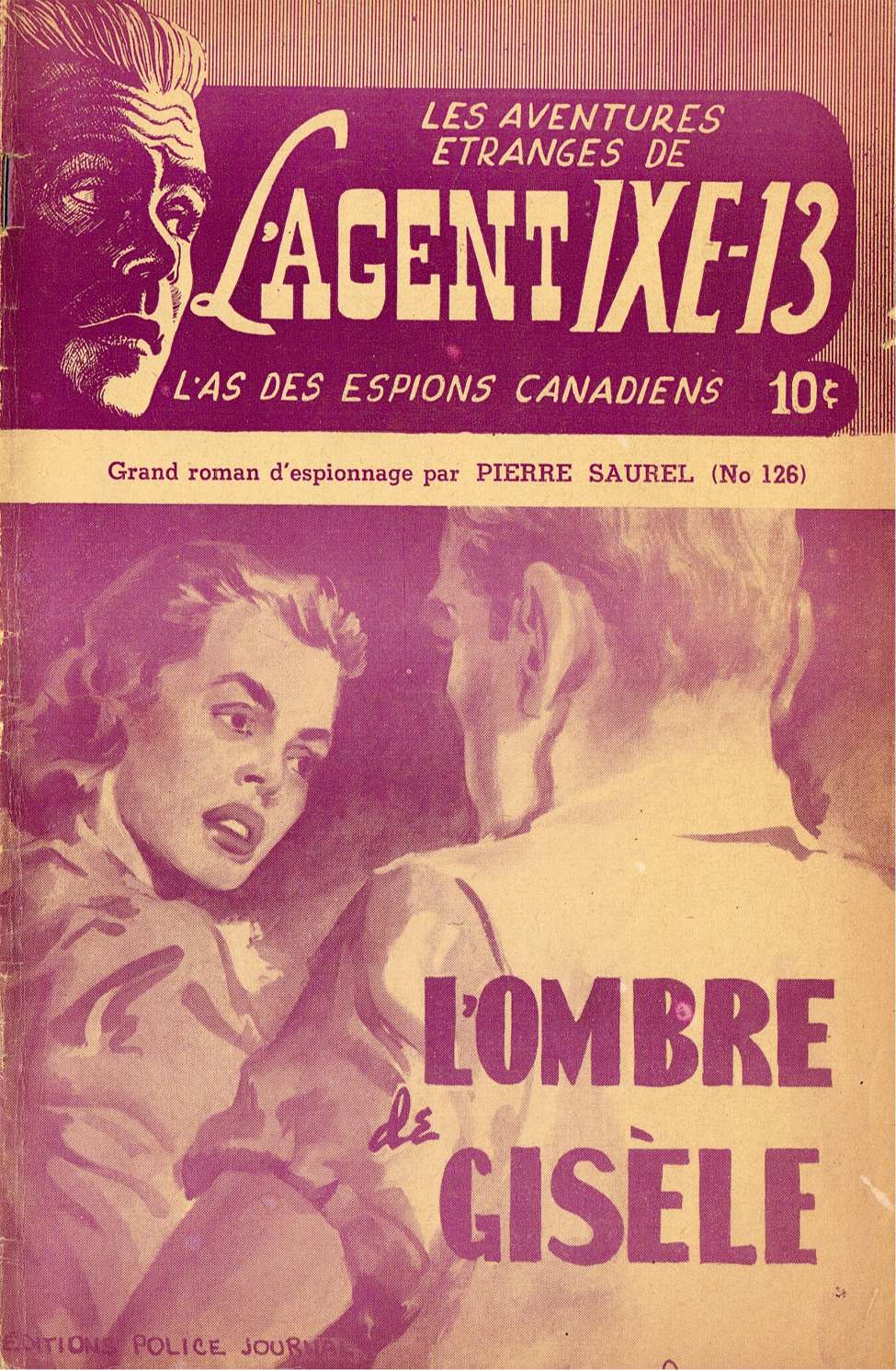 Book Cover For L'Agent IXE-13 v2 126 - L'ombre de Gisèle