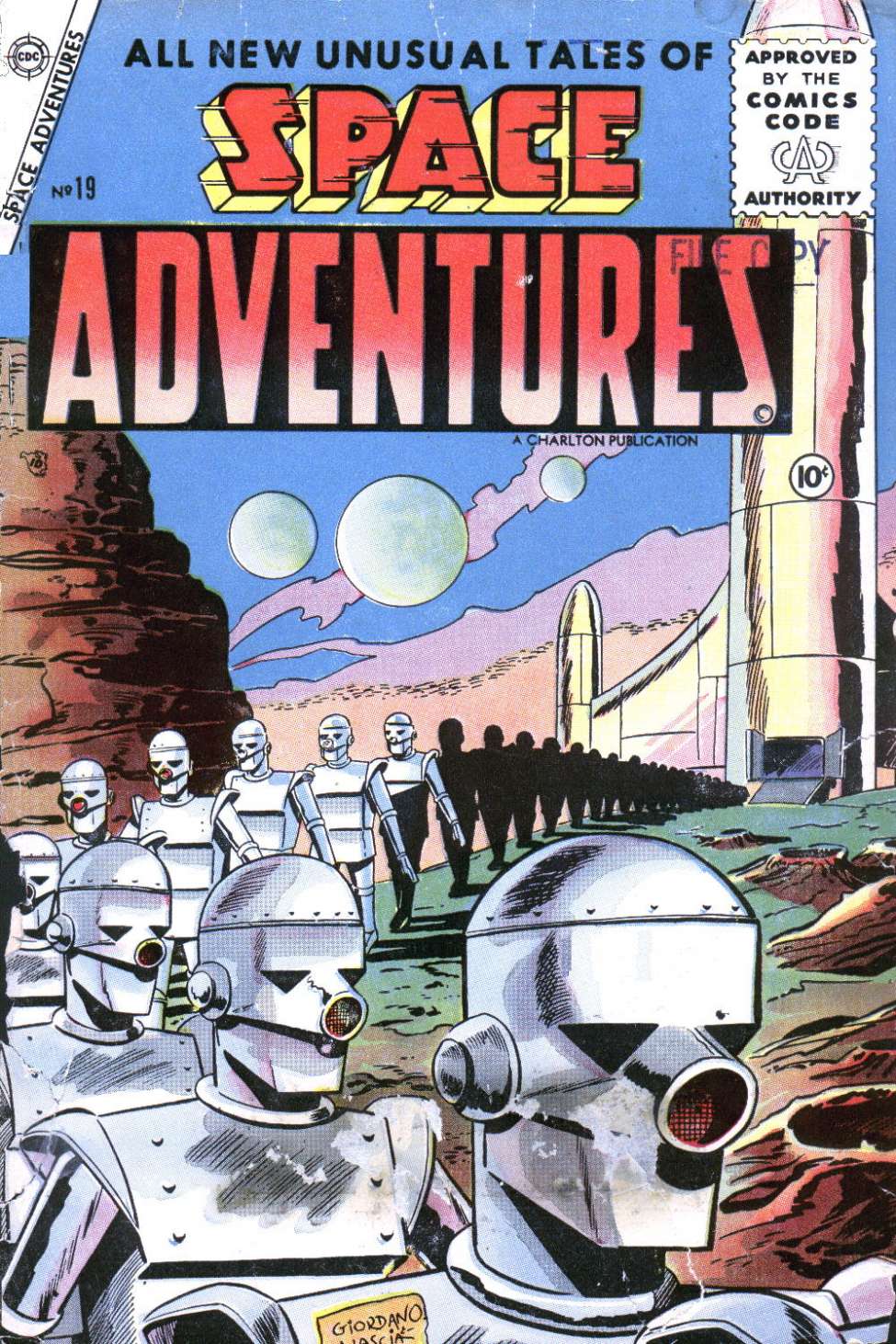Book Cover For Space Adventures 19