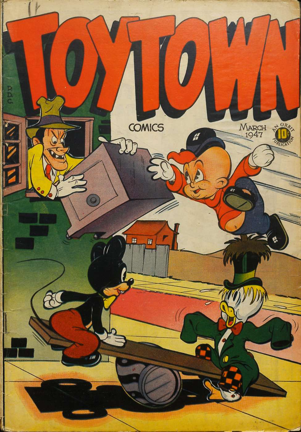 Book Cover For Toytown Comics 6
