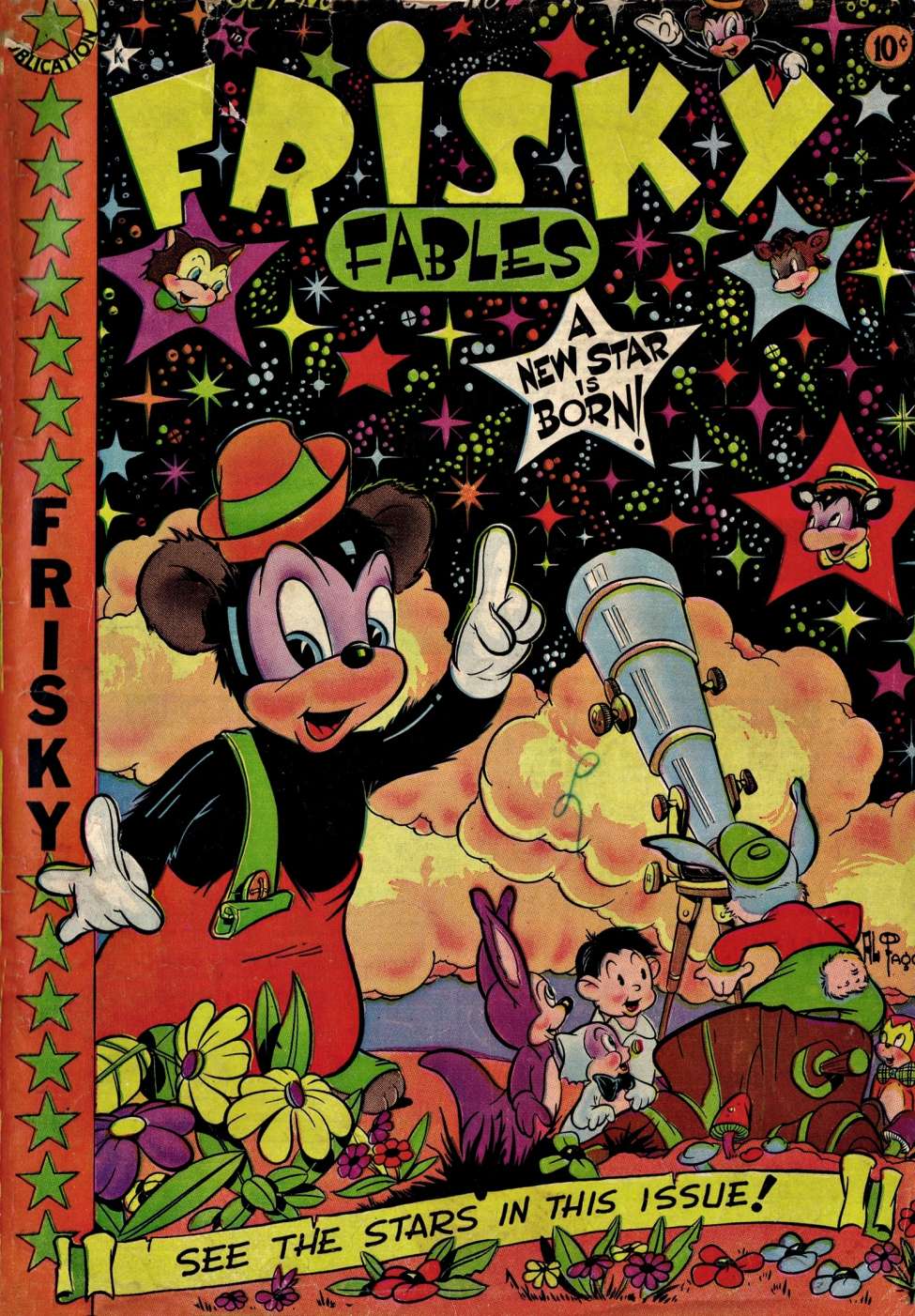 Book Cover For Frisky Fables 38 (v5 4) - Version 2