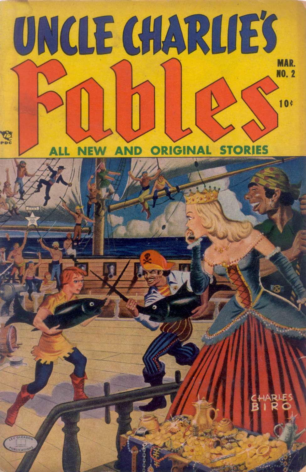 Comic Book Cover For Uncle Charlie's Fables 2