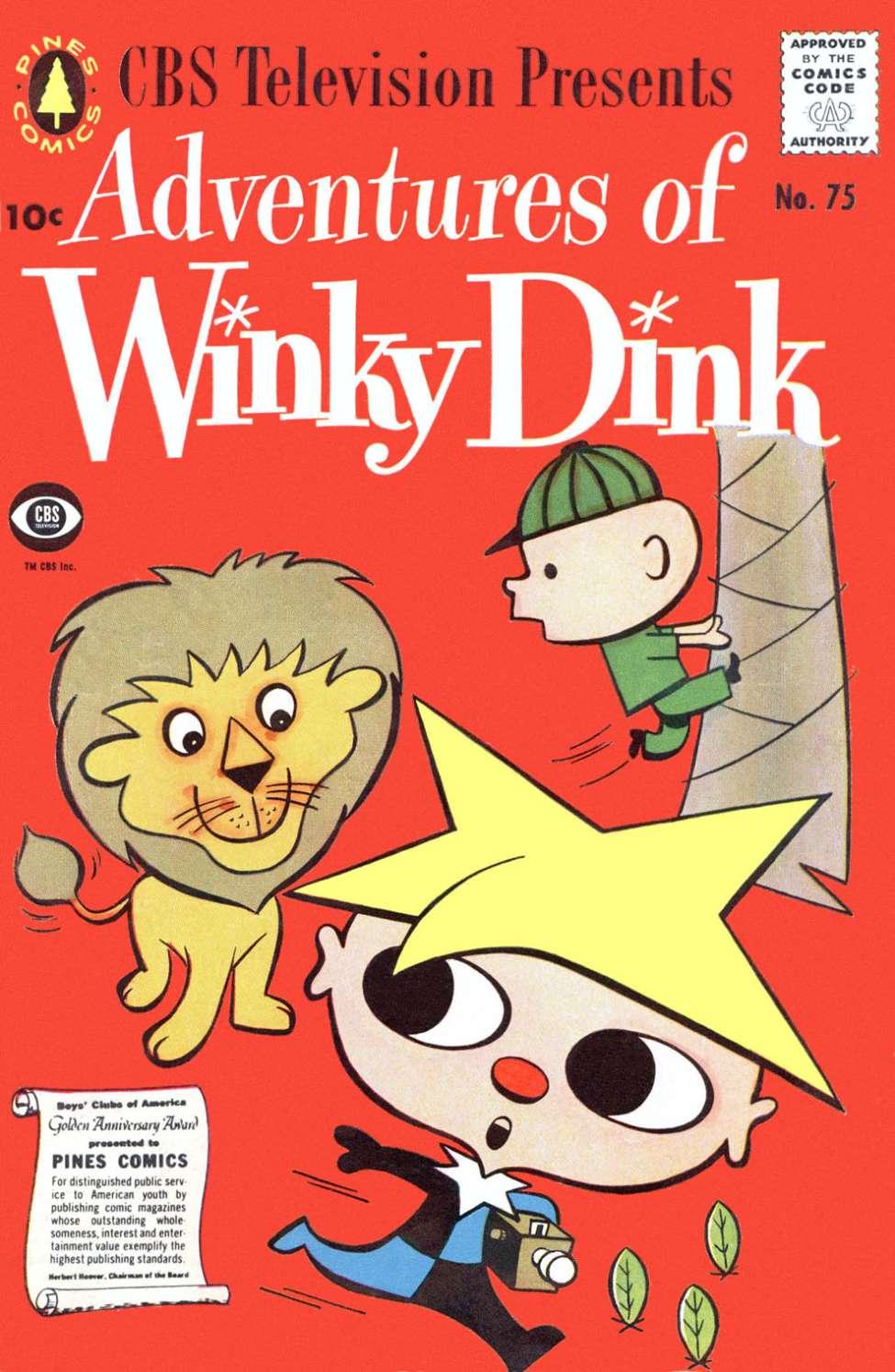 Comic Book Cover For Adventures of Winky Dink 75