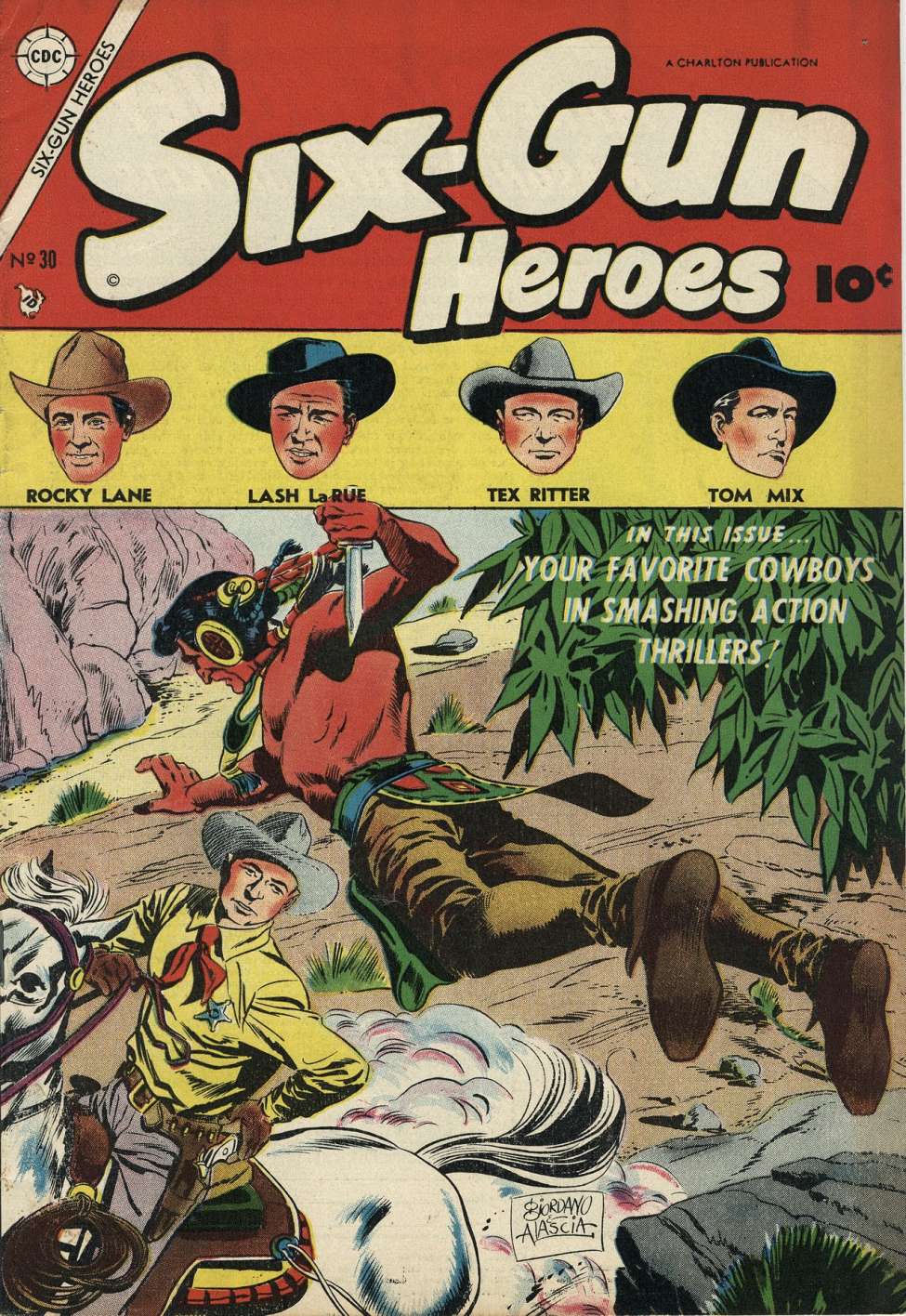 Comic Book Cover For Six-Gun Heroes 30