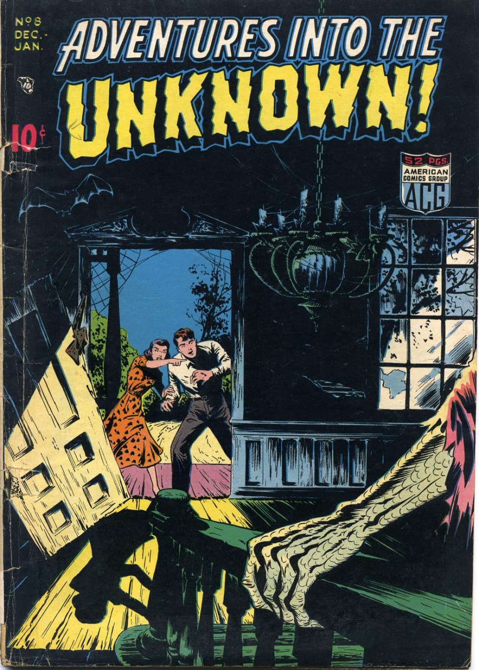 Book Cover For Adventures into the Unknown 8