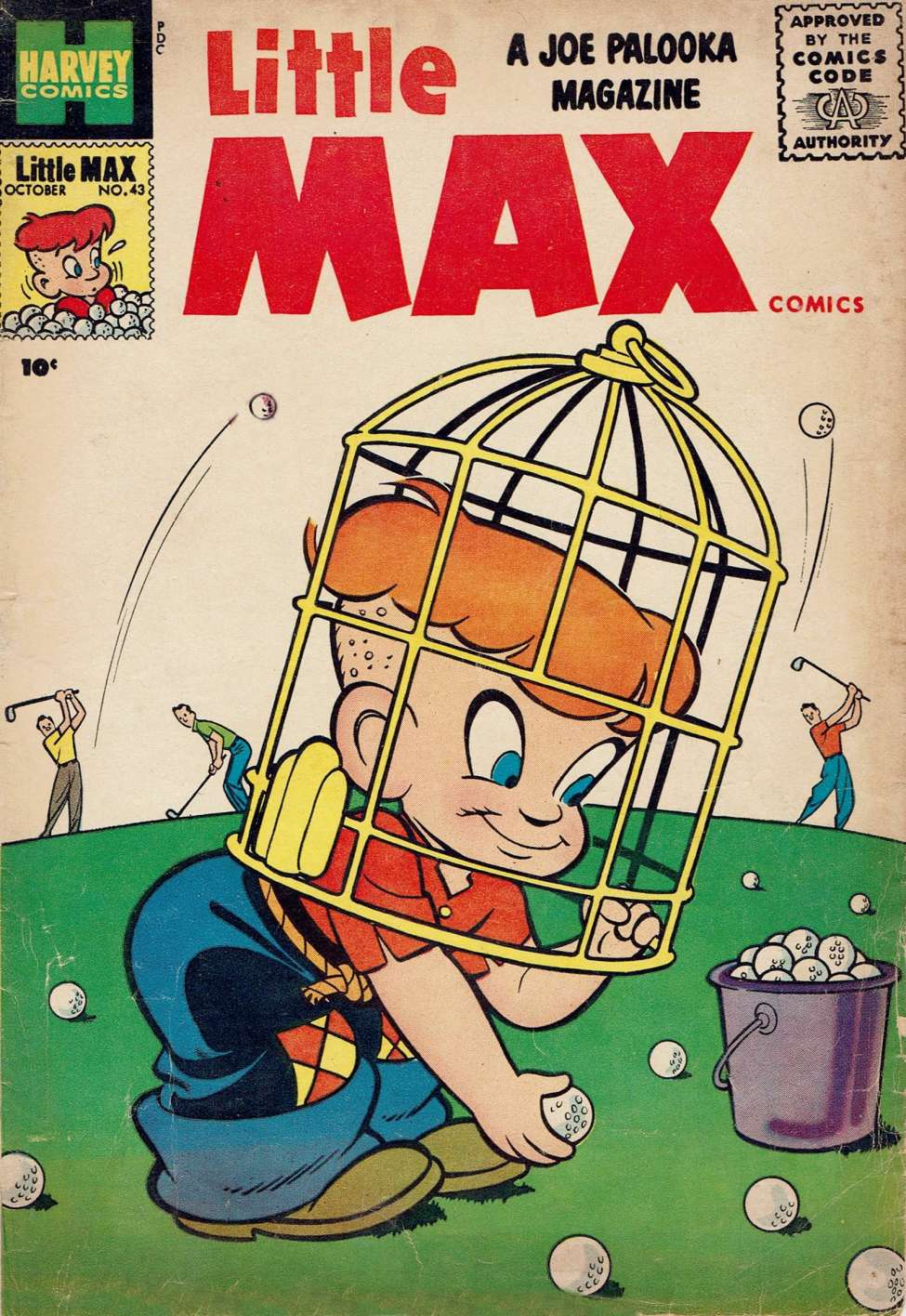 Comic Book Cover For Little Max Comics 43