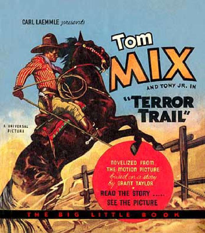 Book Cover For Tom Mix In Terror Trail