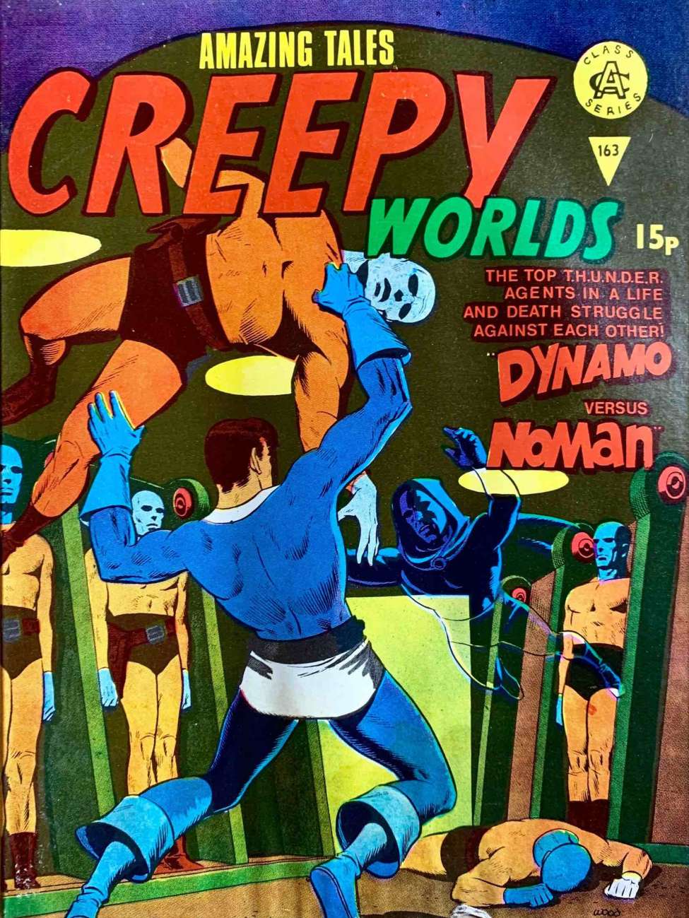 Book Cover For Creepy Worlds 163