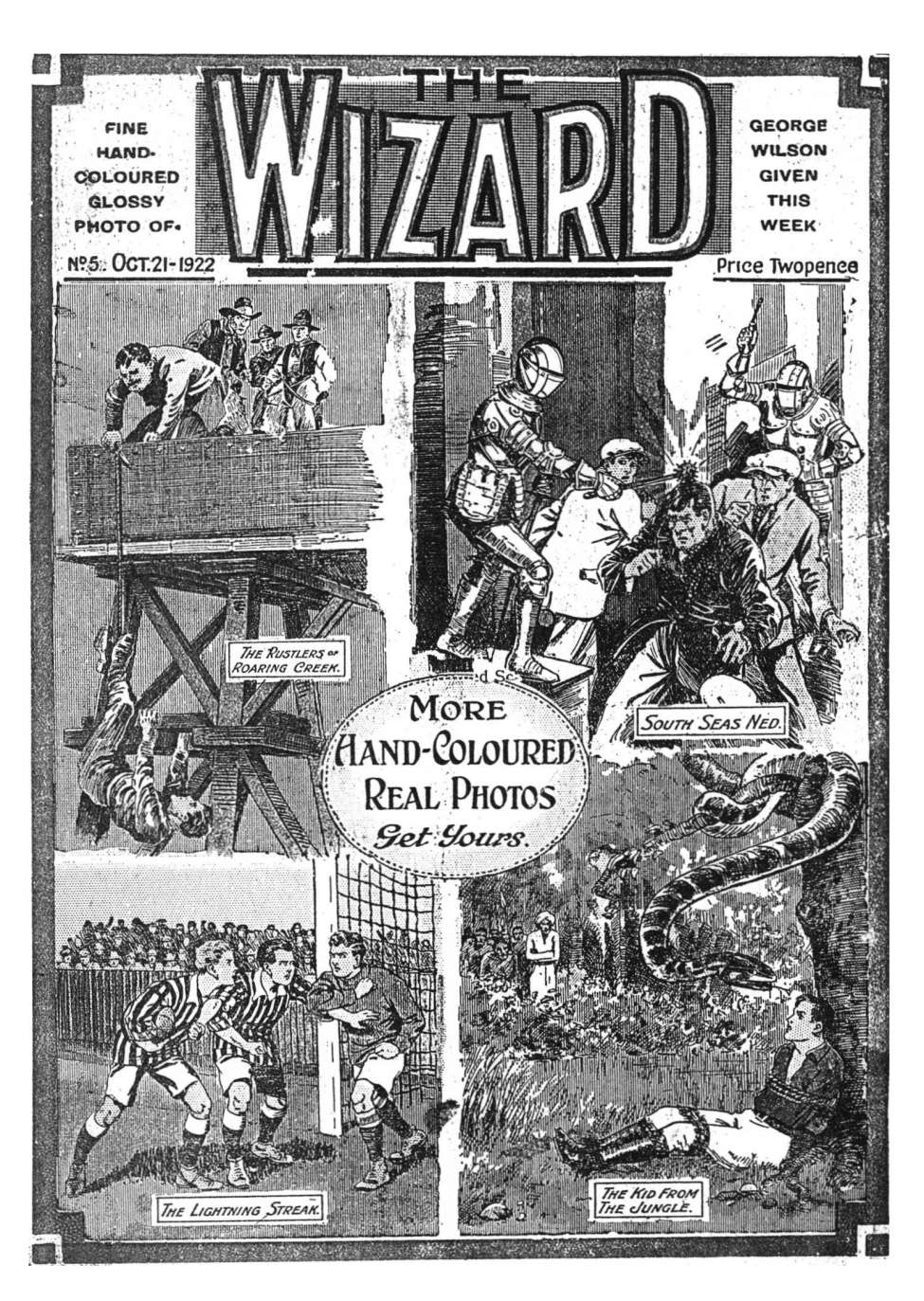 Comic Book Cover For The Wizard 5
