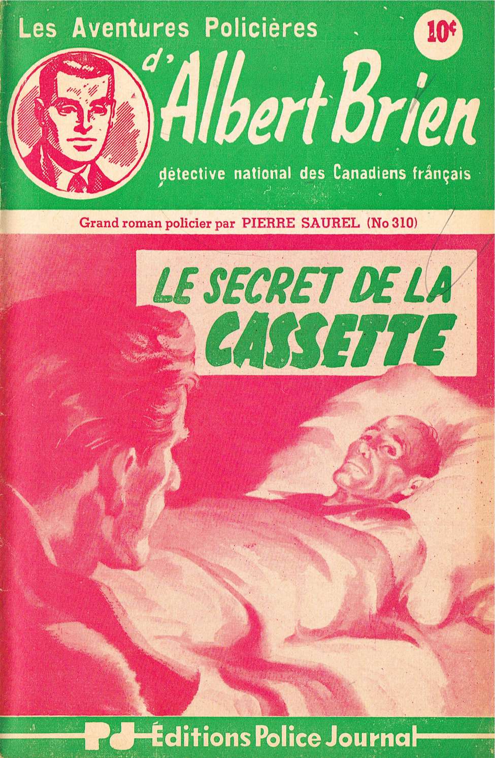 Book Cover For Albert Brien v2 310 - Le secret de la cassette