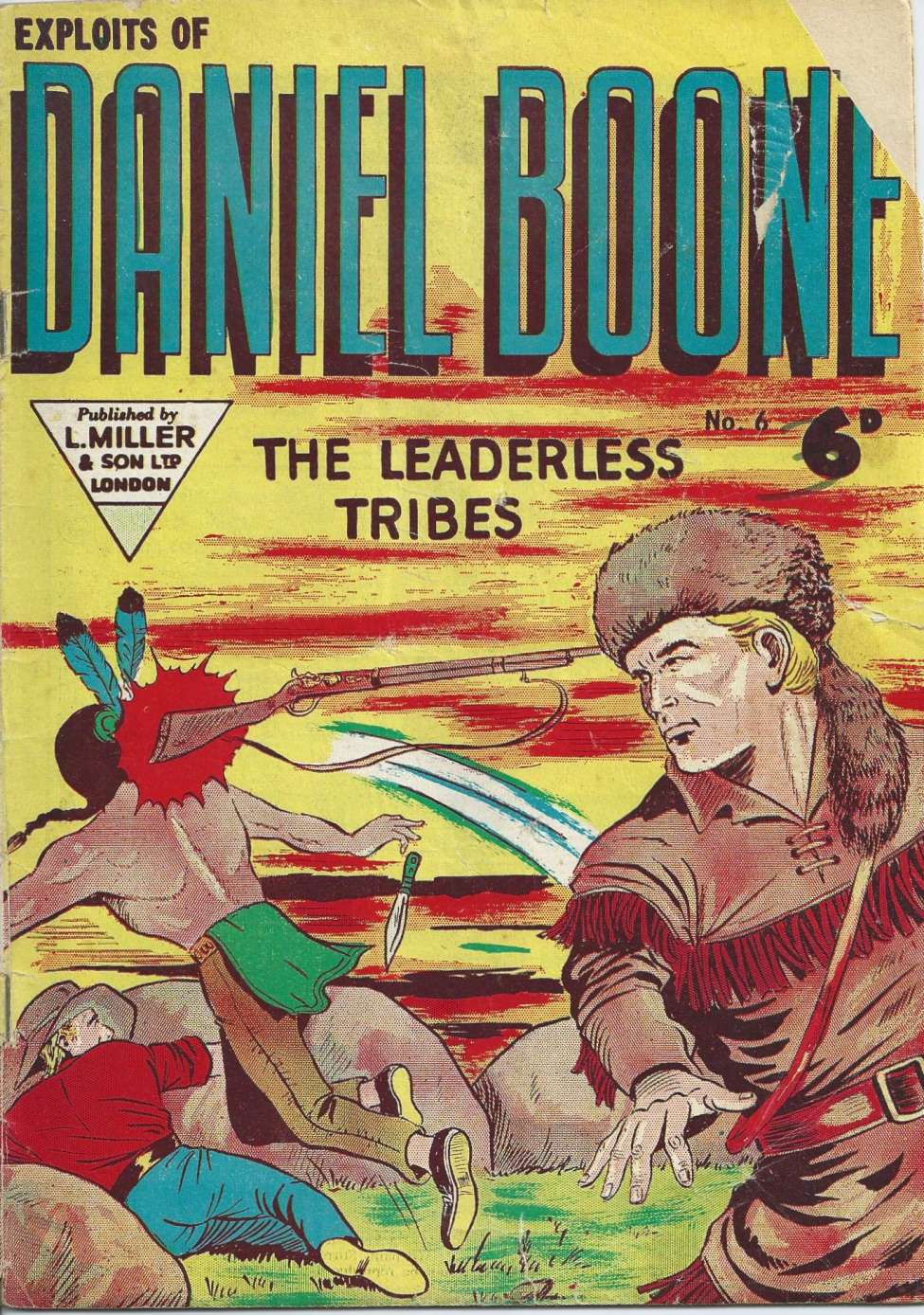 Book Cover For Daniel Boone 6