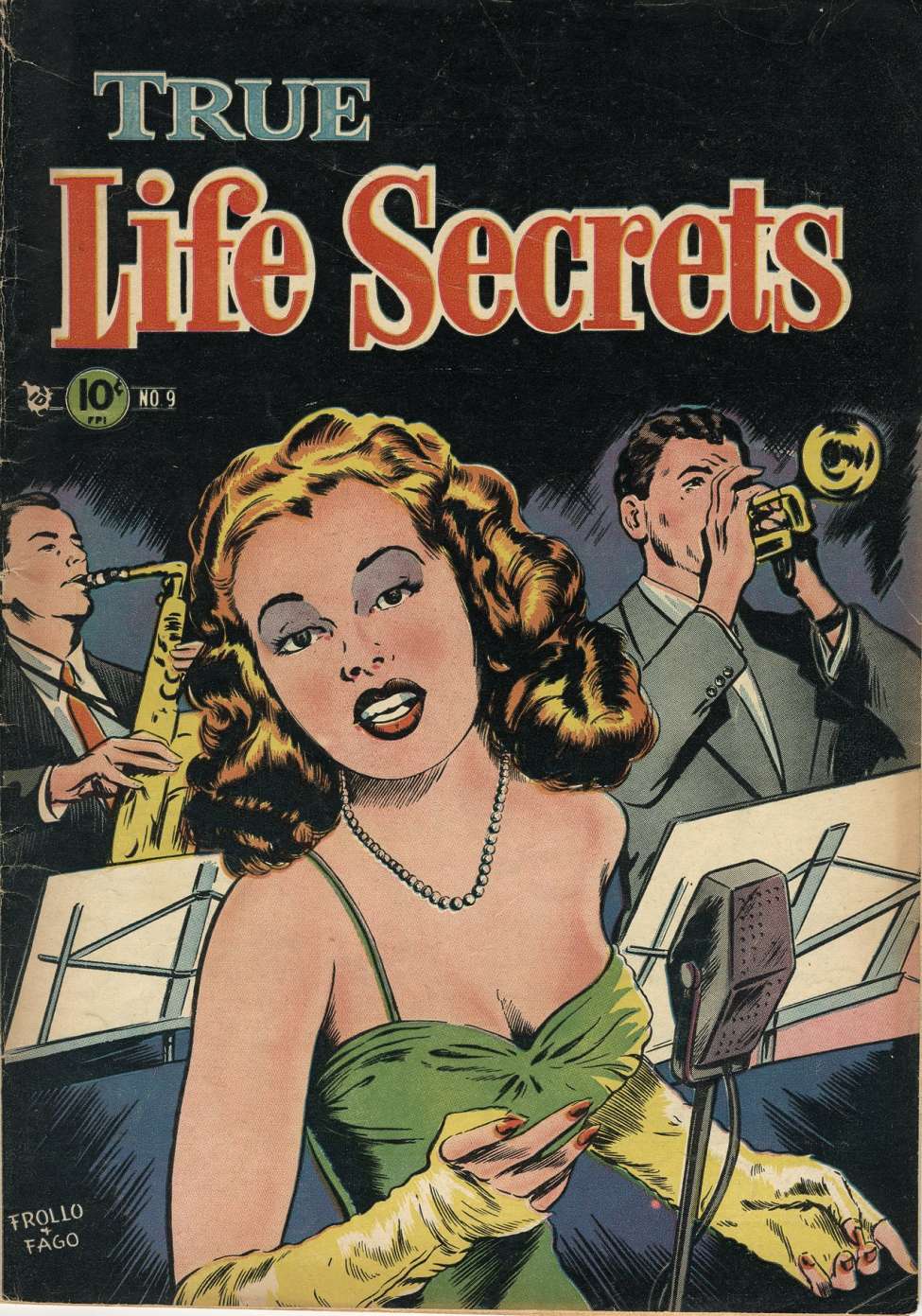Comic Book Cover For True Life Secrets 9 - Version 2