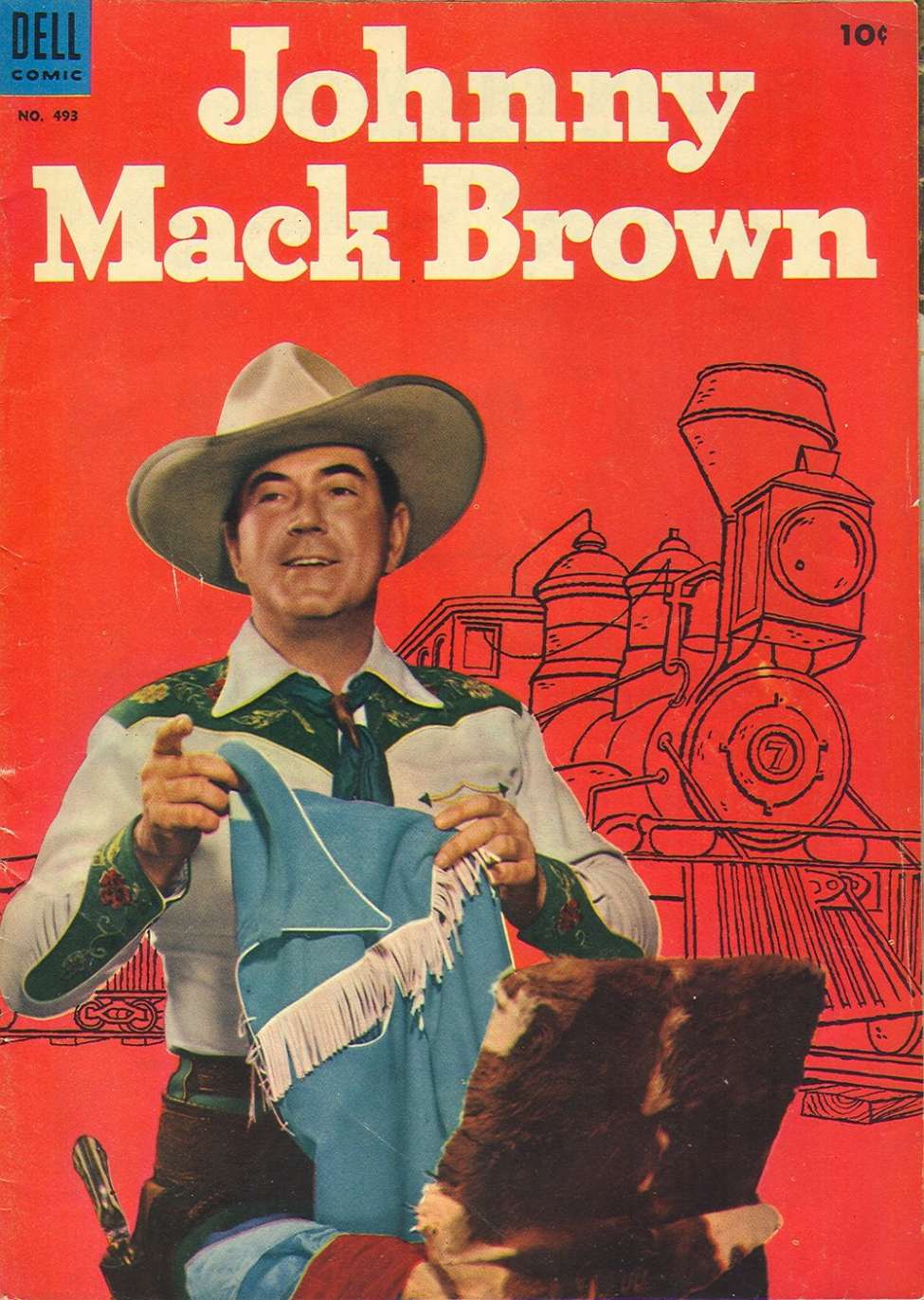 Comic Book Cover For 0493 - Johnny Mack Brown