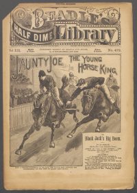Large Thumbnail For Beadle's Half Dime Library 472 - Jaunty Joe, the Young Horse King