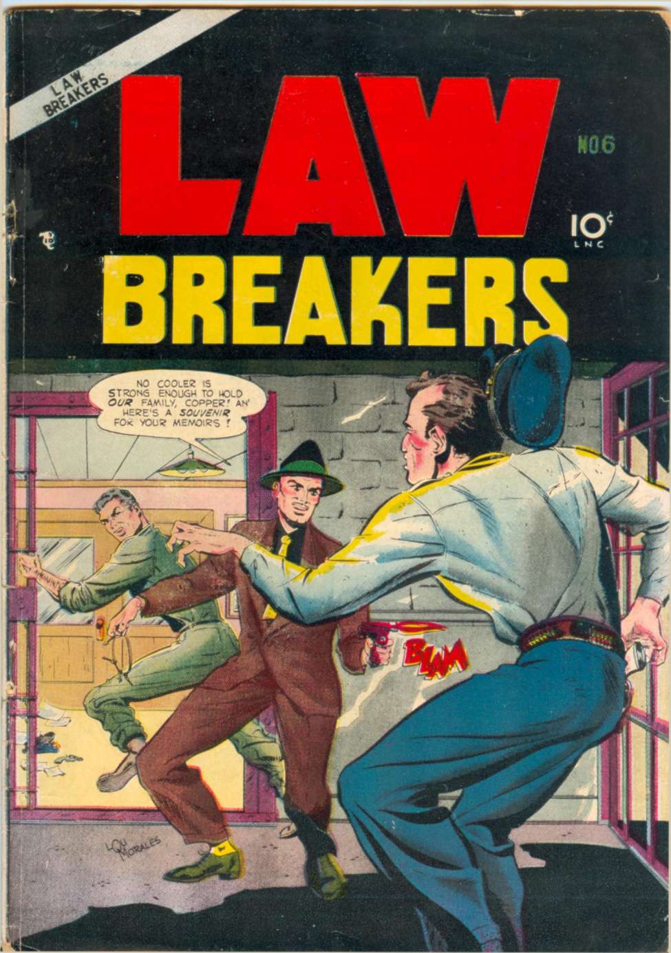 Comic Book Cover For Lawbreakers 6