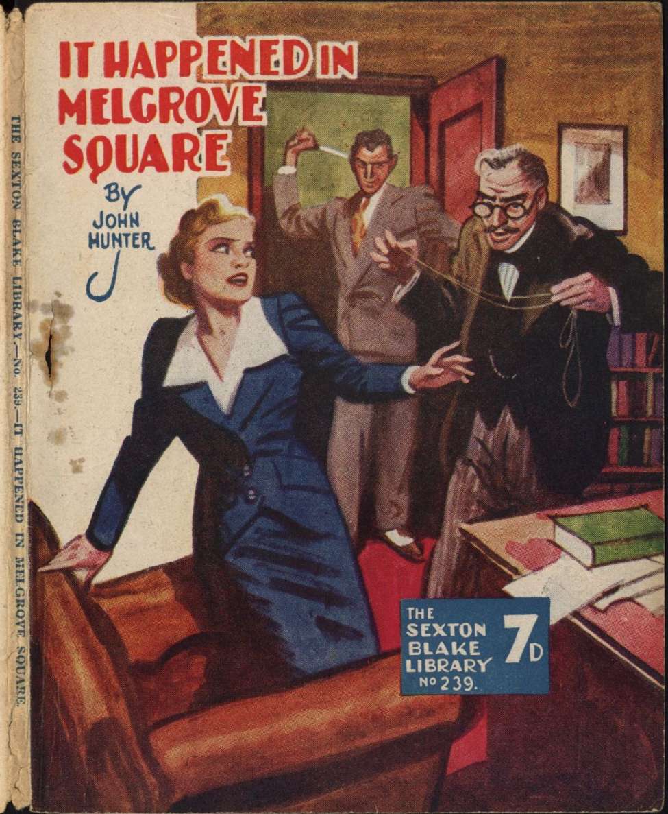 Comic Book Cover For Sexton Blake Library S3 239 - It Happened in Melgrove Square