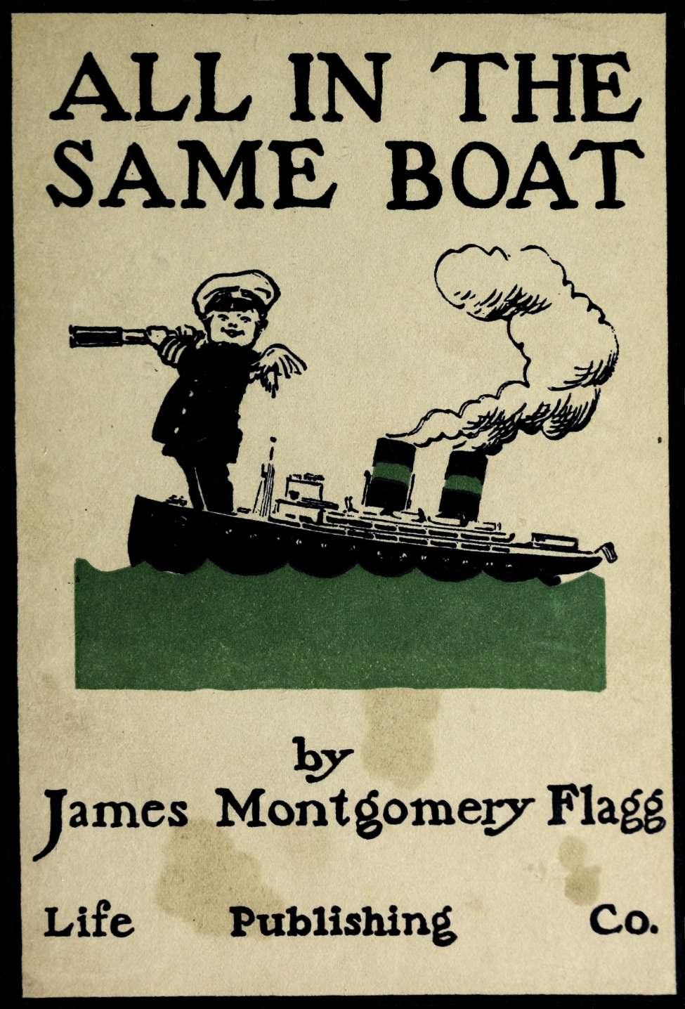 Book Cover For All in the Same Boat