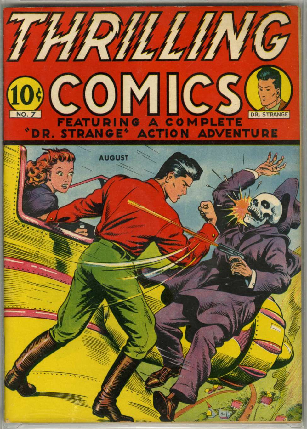 Comic Book Cover For Thrilling Comics 7 (paper/10fiche) - Version 2
