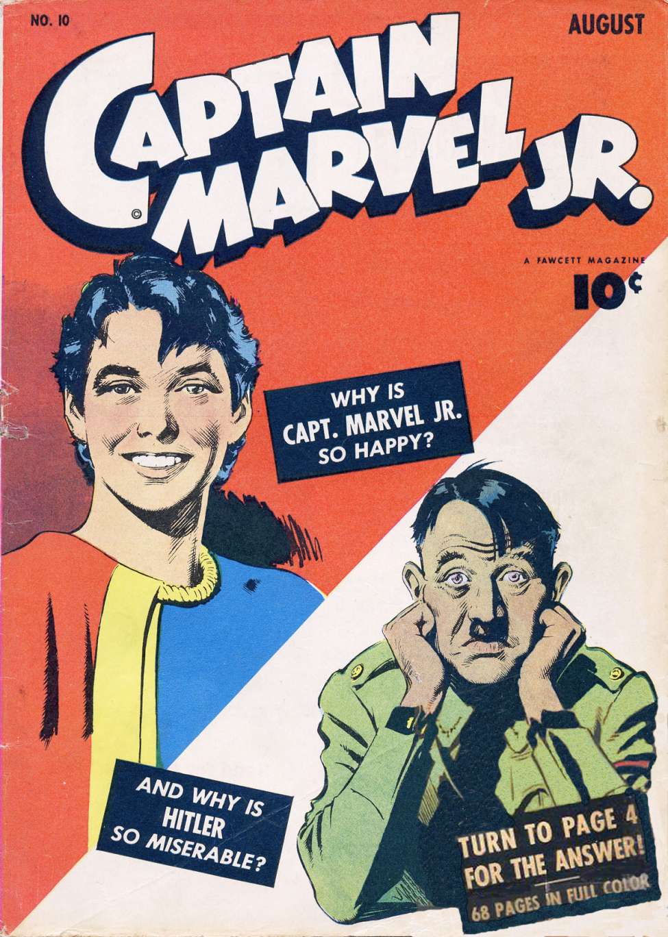Comic Book Cover For Captain Marvel Jr. 10