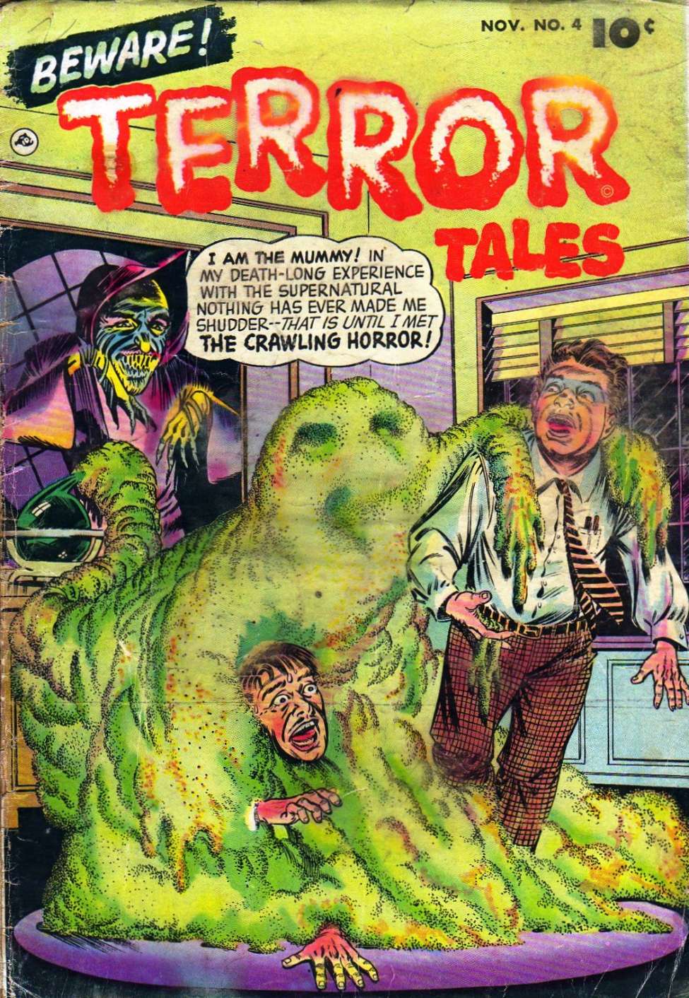 Comic Book Cover For Beware! Terror Tales 4