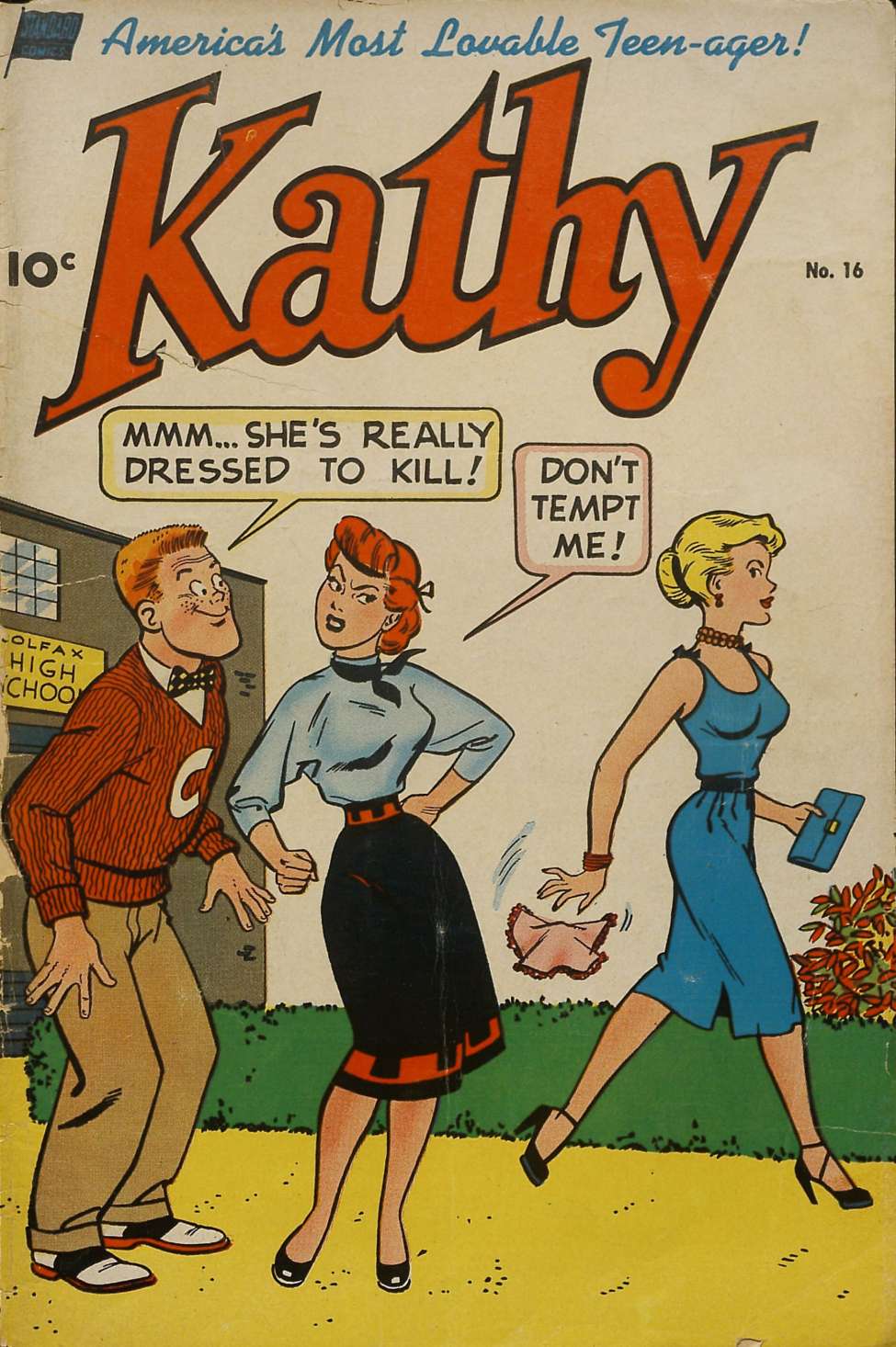 Comic Book Cover For Kathy 16 - Version 1