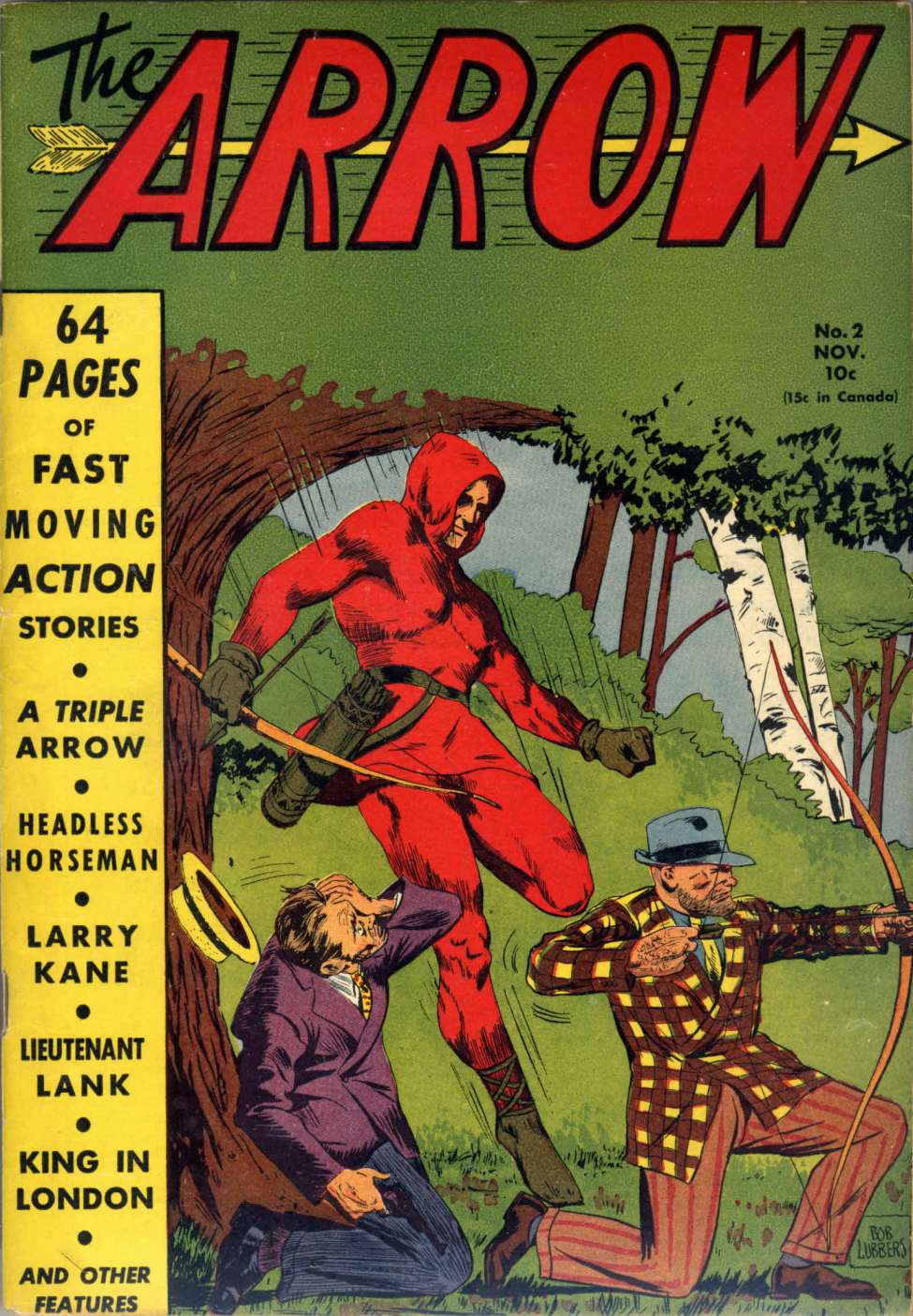 Comic Book Cover For The Arrow 2