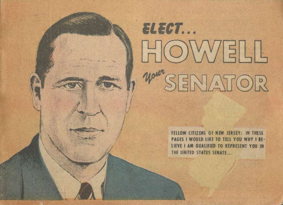 Book Cover For Elect Howell Your Senator - Version 2
