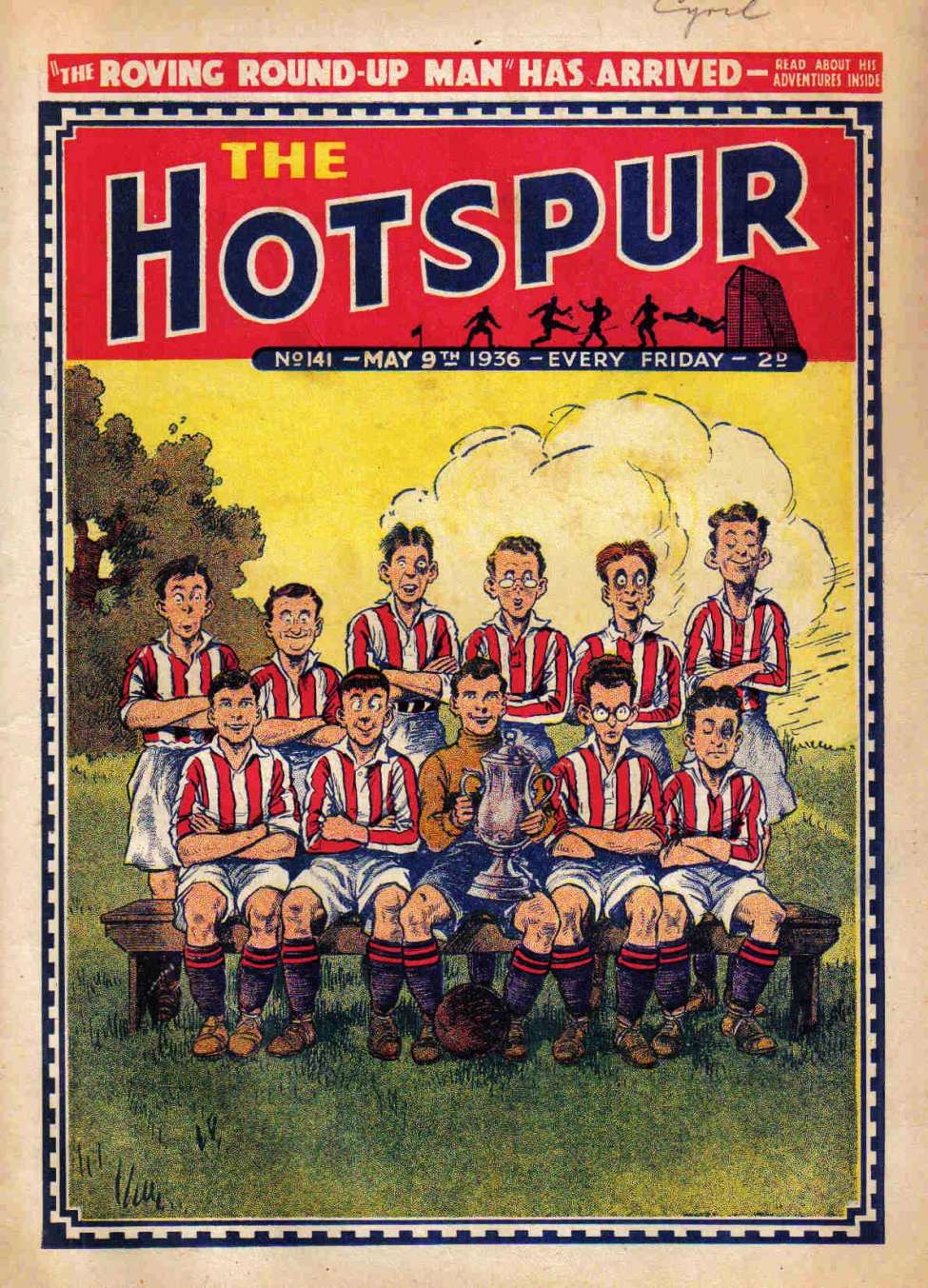Book Cover For The Hotspur 141
