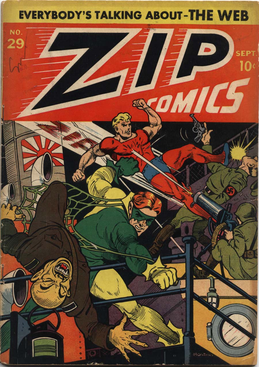 Comic Book Cover For Zip Comics 29