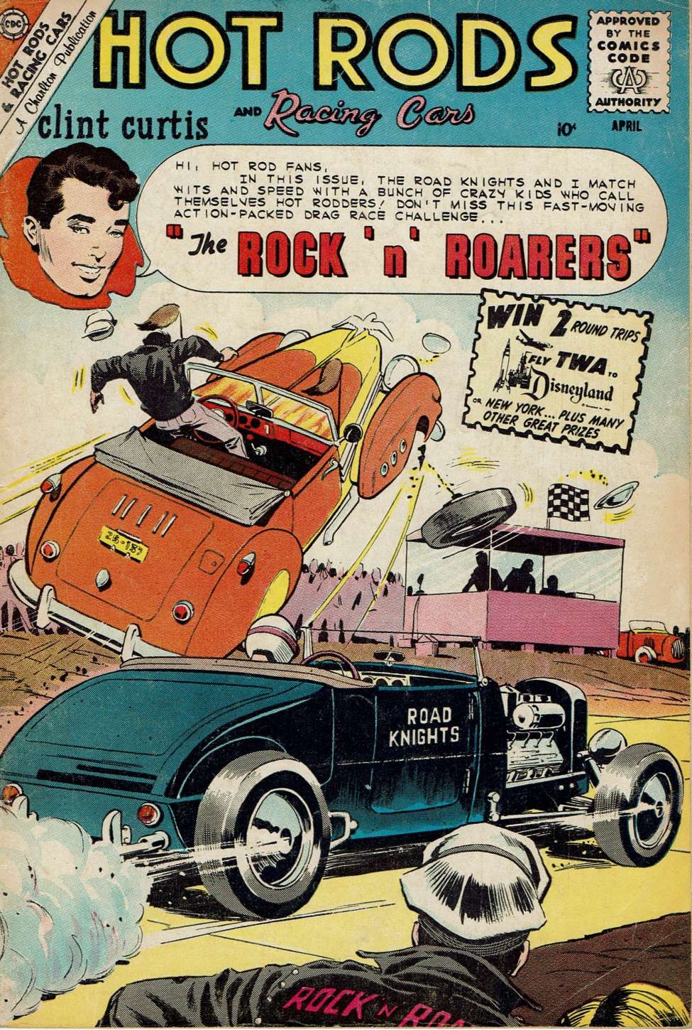 Book Cover For Hot Rods and Racing Cars 45