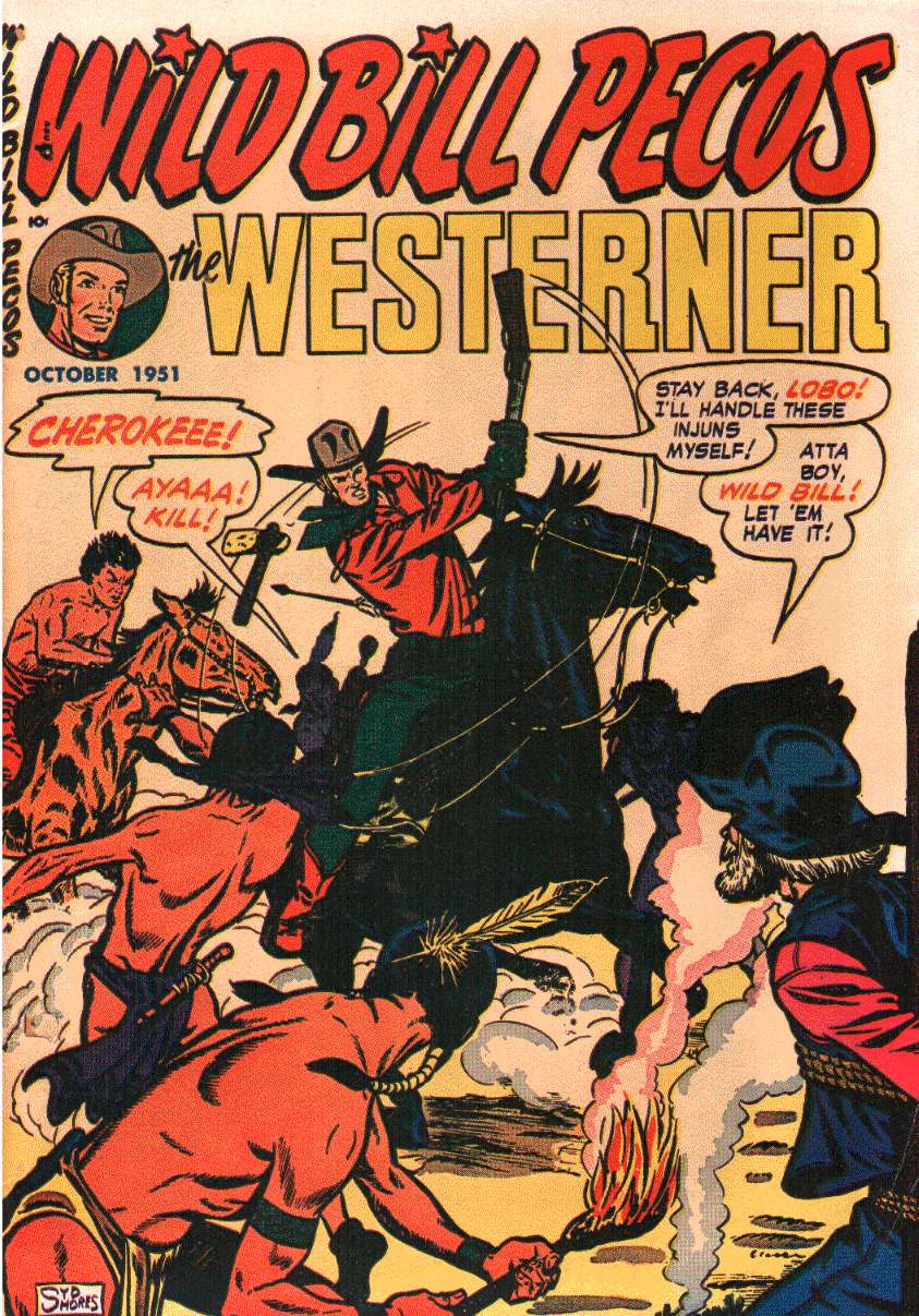Comic Book Cover For The Westerner 40