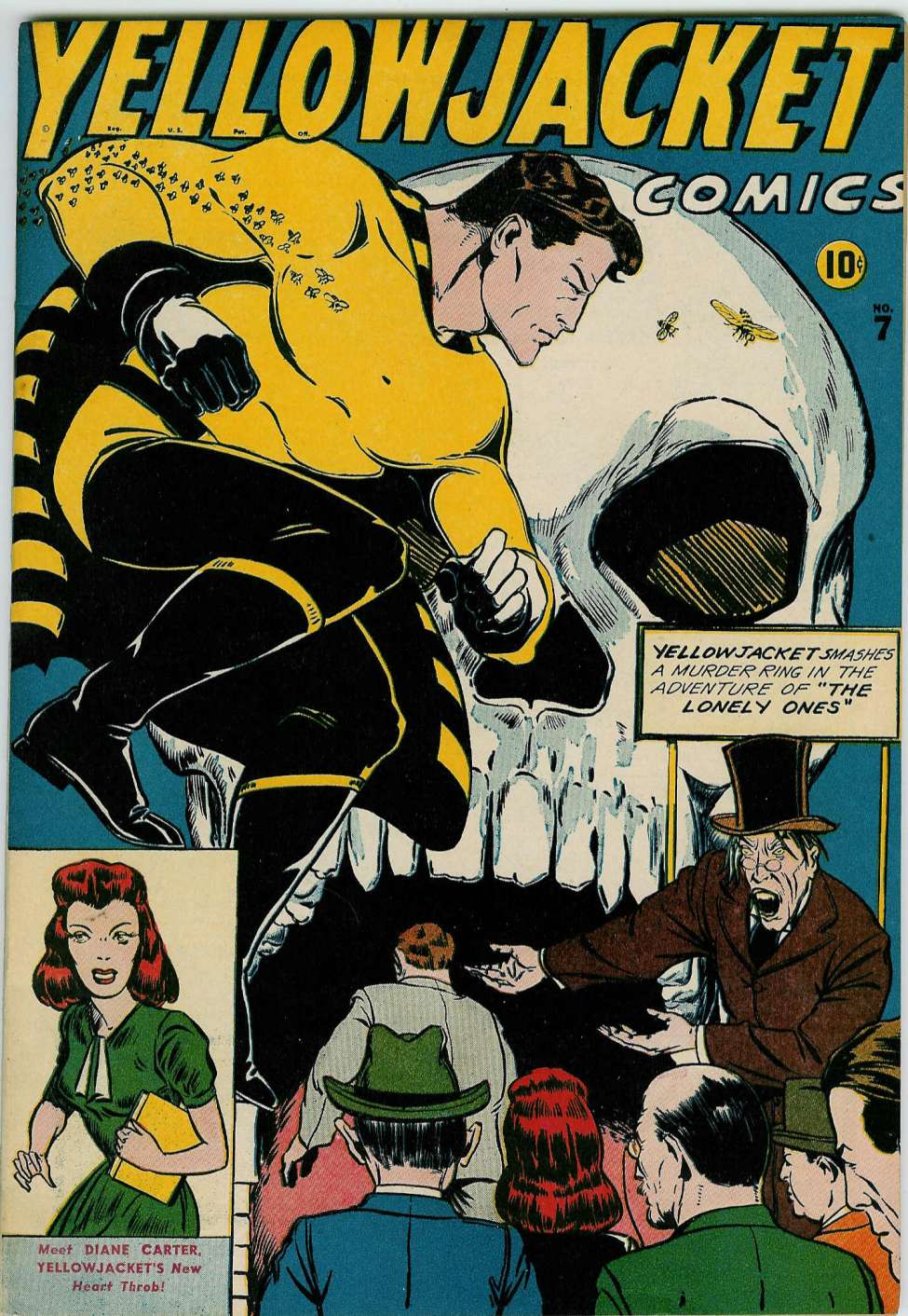 Comic Book Cover For Yellowjacket Comics 7