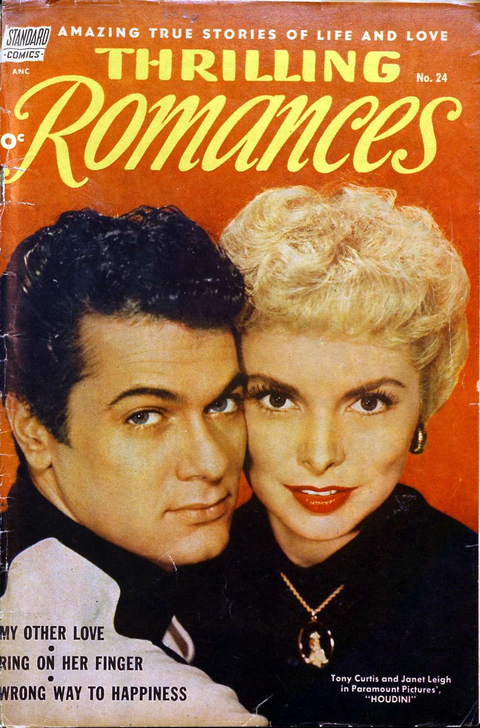 Book Cover For Thrilling Romances 24