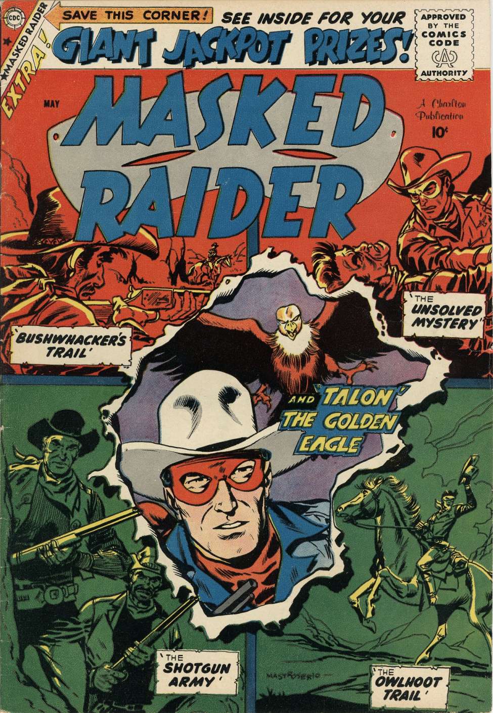 Comic Book Cover For Masked Raider 18