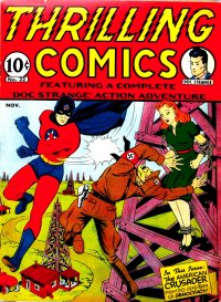 Large Thumbnail For Thrilling Comics 22 (alt)(paper/2fiche)