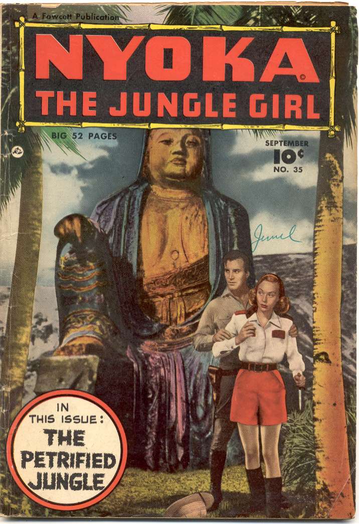 Book Cover For Nyoka the Jungle Girl 35 - Version 1