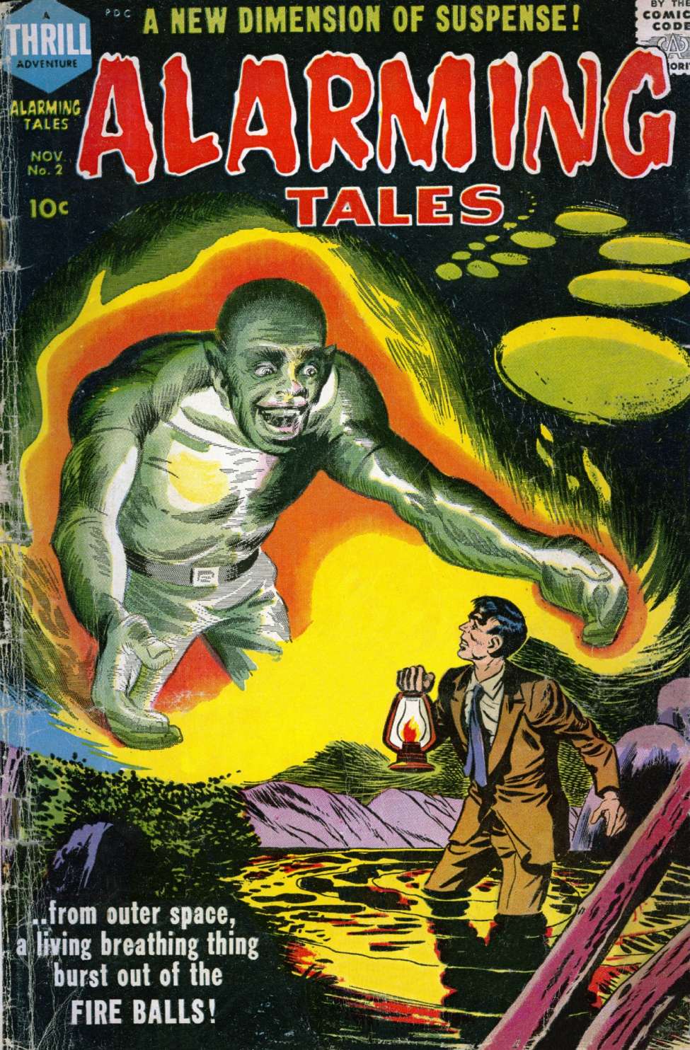Book Cover For Alarming Tales 2