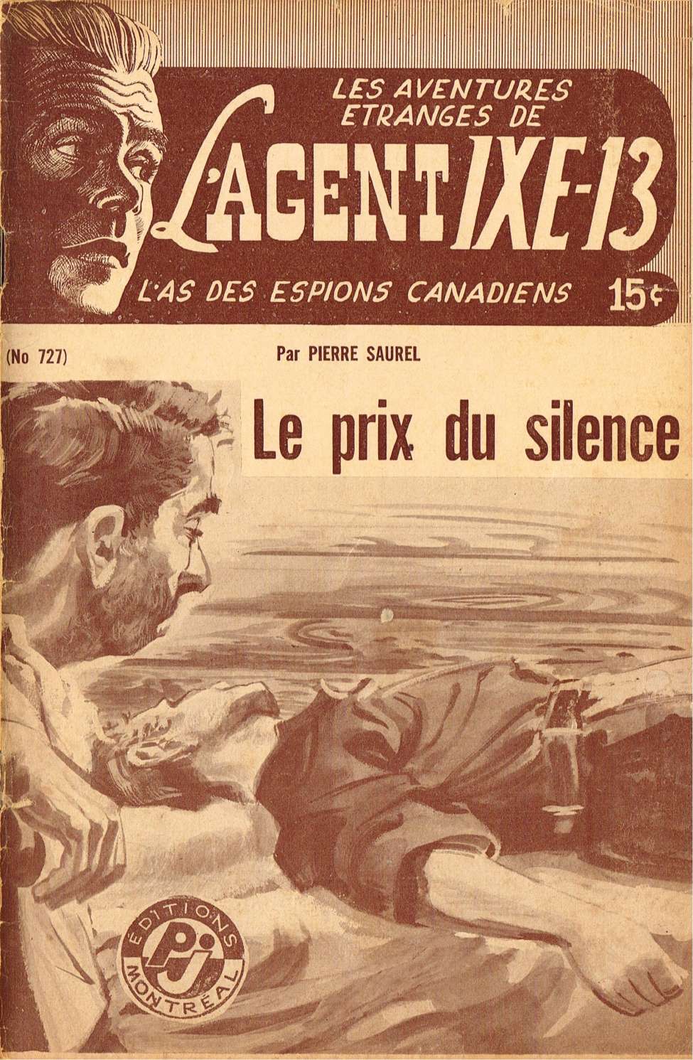 Book Cover For L'Agent IXE-13 v2 727 - Le prix du silence