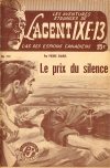 Cover For L'Agent IXE-13 v2 727 - Le prix du silence