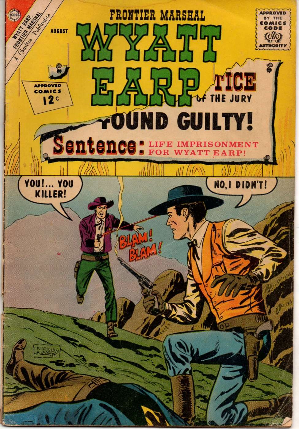 Book Cover For Wyatt Earp Frontier Marshal 43