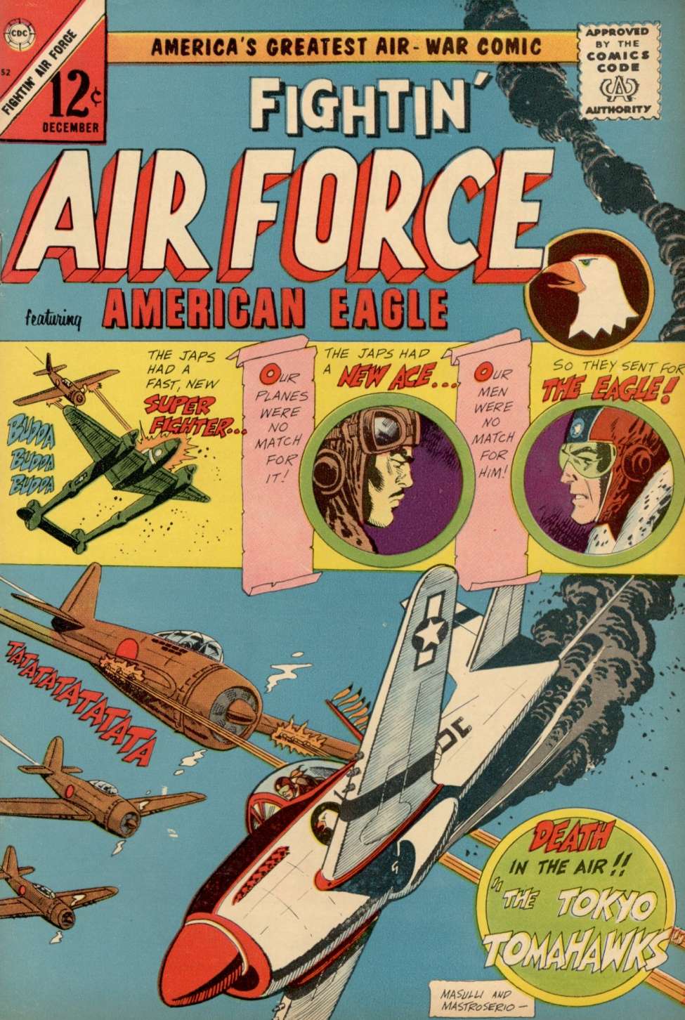 Book Cover For Fightin' Air Force 52 - Version 1