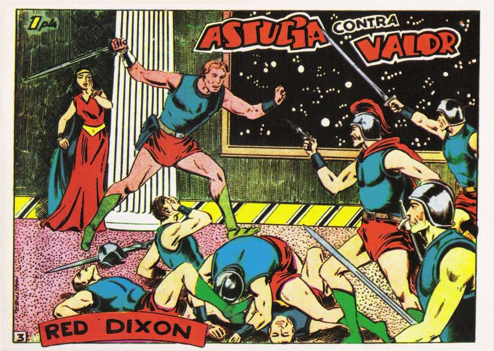 Comic Book Cover For Red Dixon 3 - Astucia Contra Valor