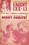 Cover For L'Agent IXE-13 v2 603 - Mort subite
