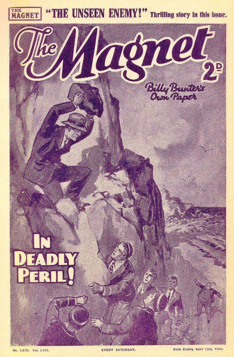 Comic Book Cover For The Magnet 1678 - The Unseen Enemy!