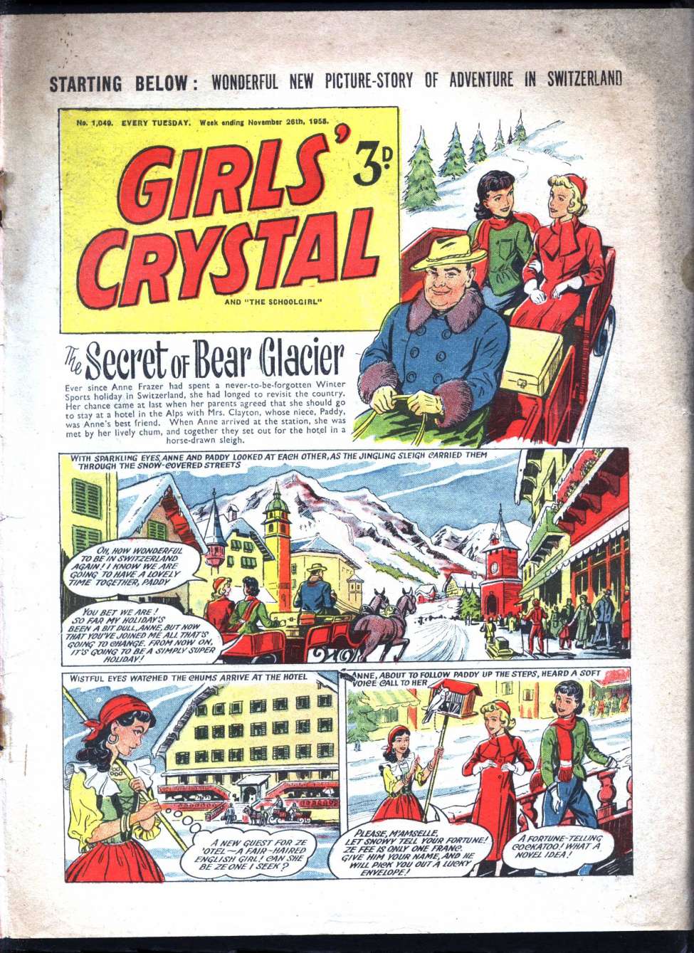 Book Cover For Girls' Crystal 1049