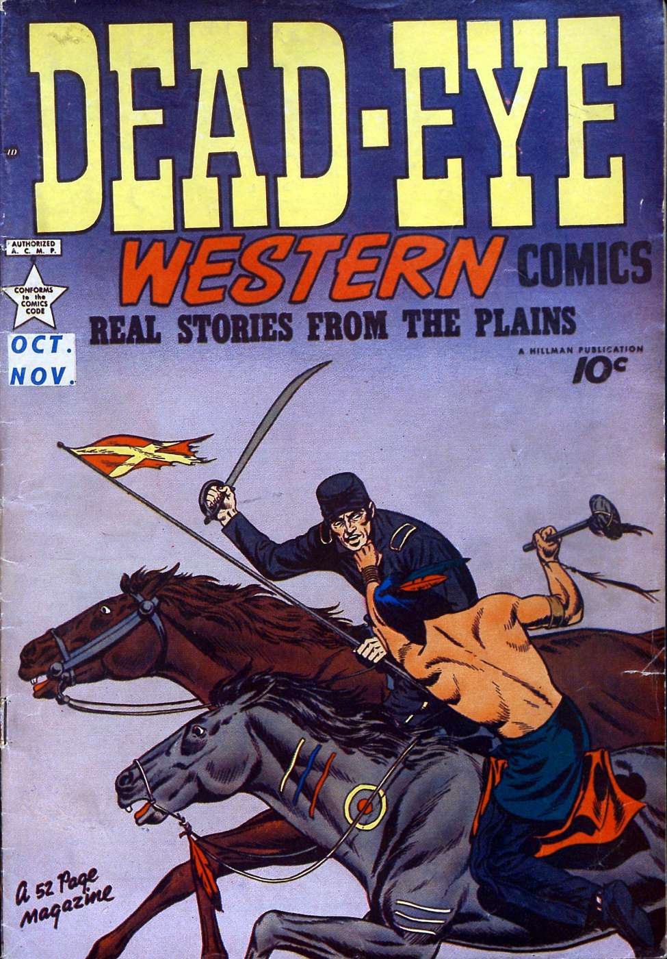 Comic Book Cover For Dead-Eye Western v1 6