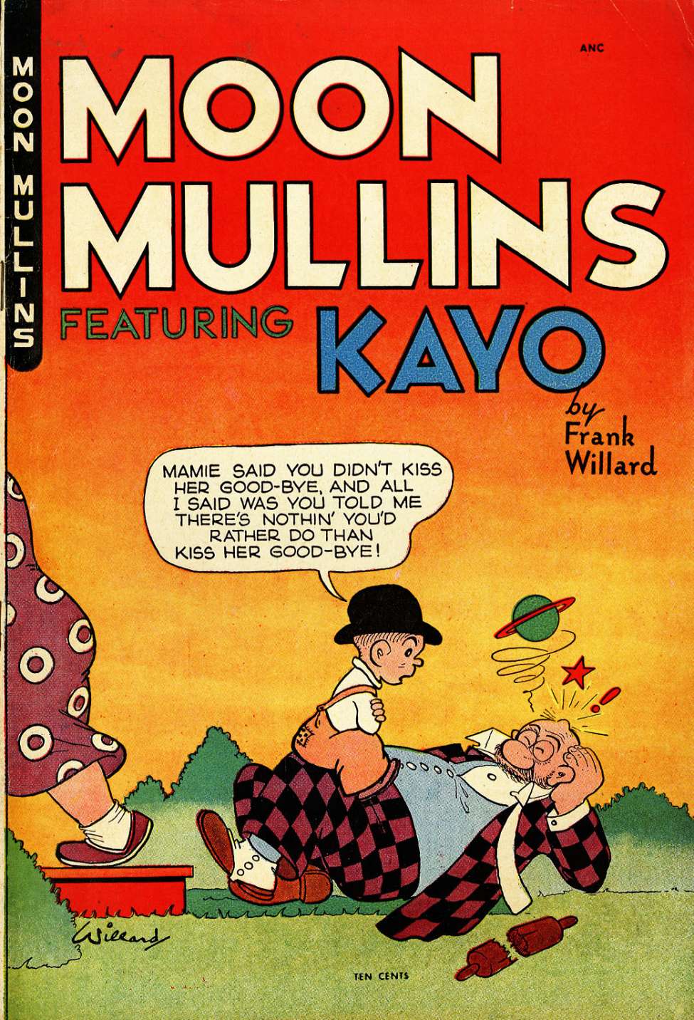 Comic Book Cover For Moon Mullins 8