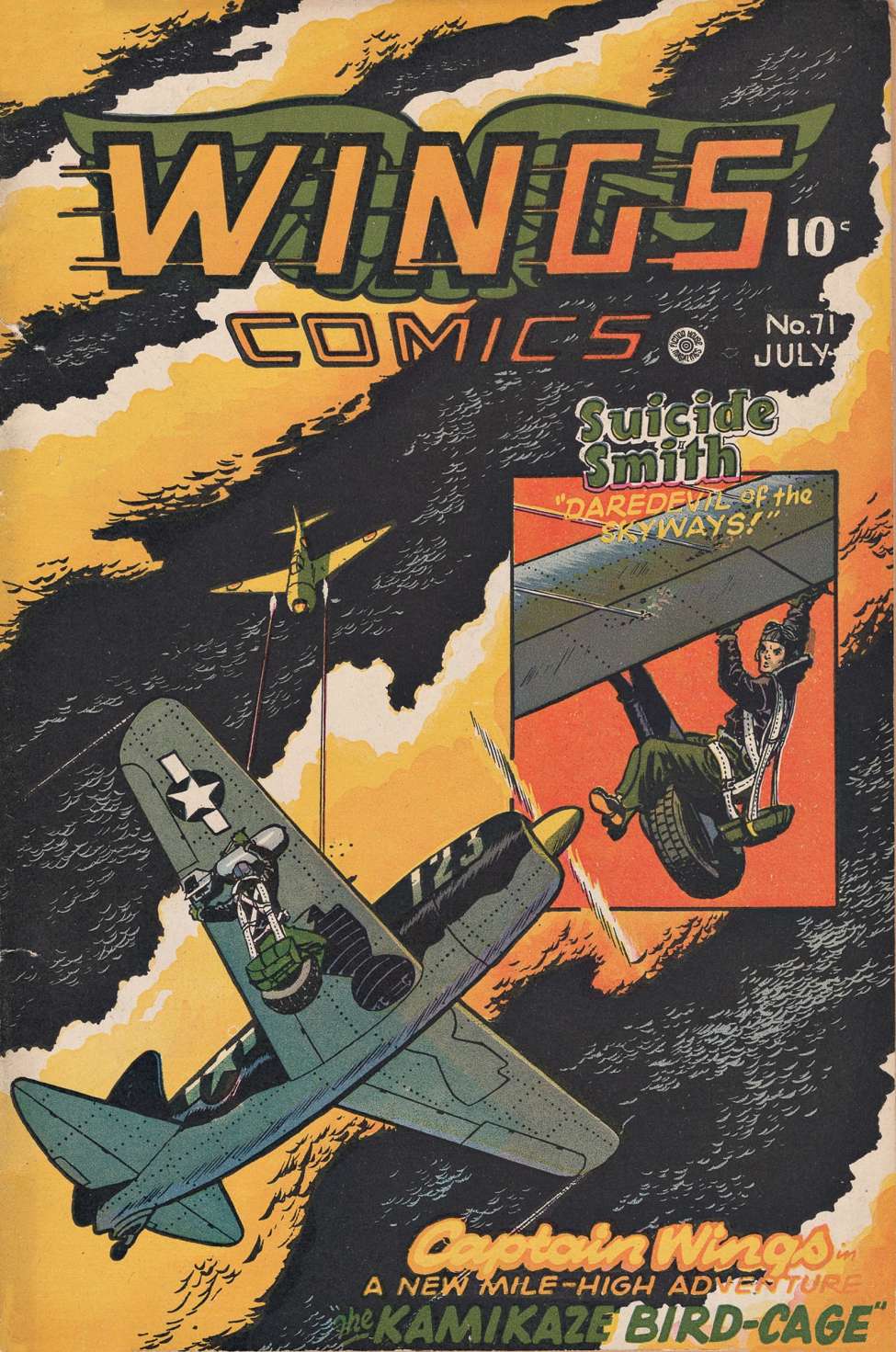 Book Cover For Wings Comics 71 - Version 2