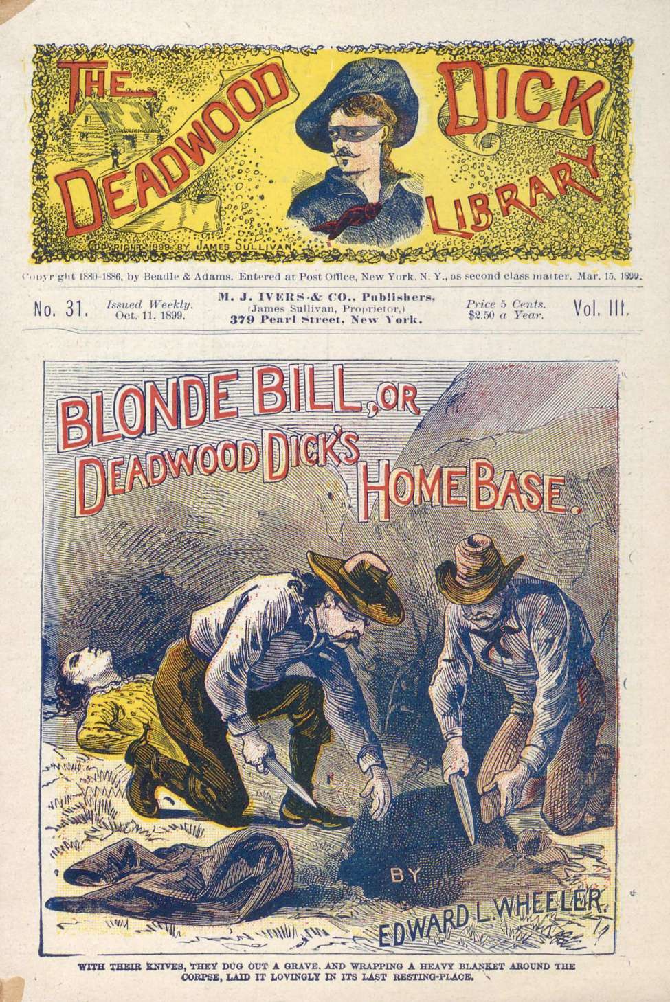 Book Cover For Deadwood Dick Library v2 31 - Blonde Bill