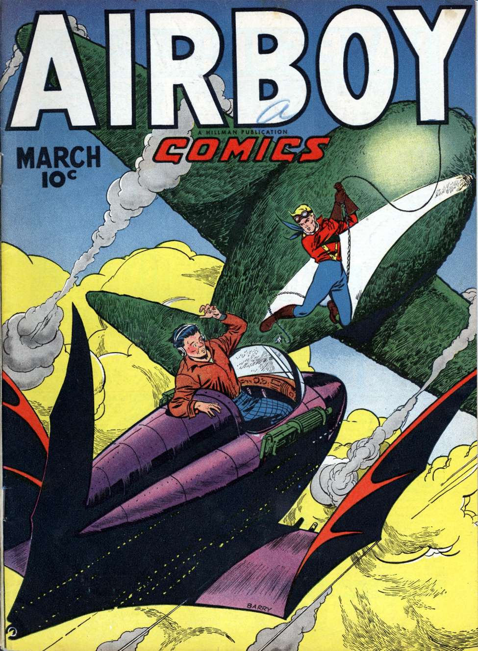 Comic Book Cover For Airboy Comics v4 2