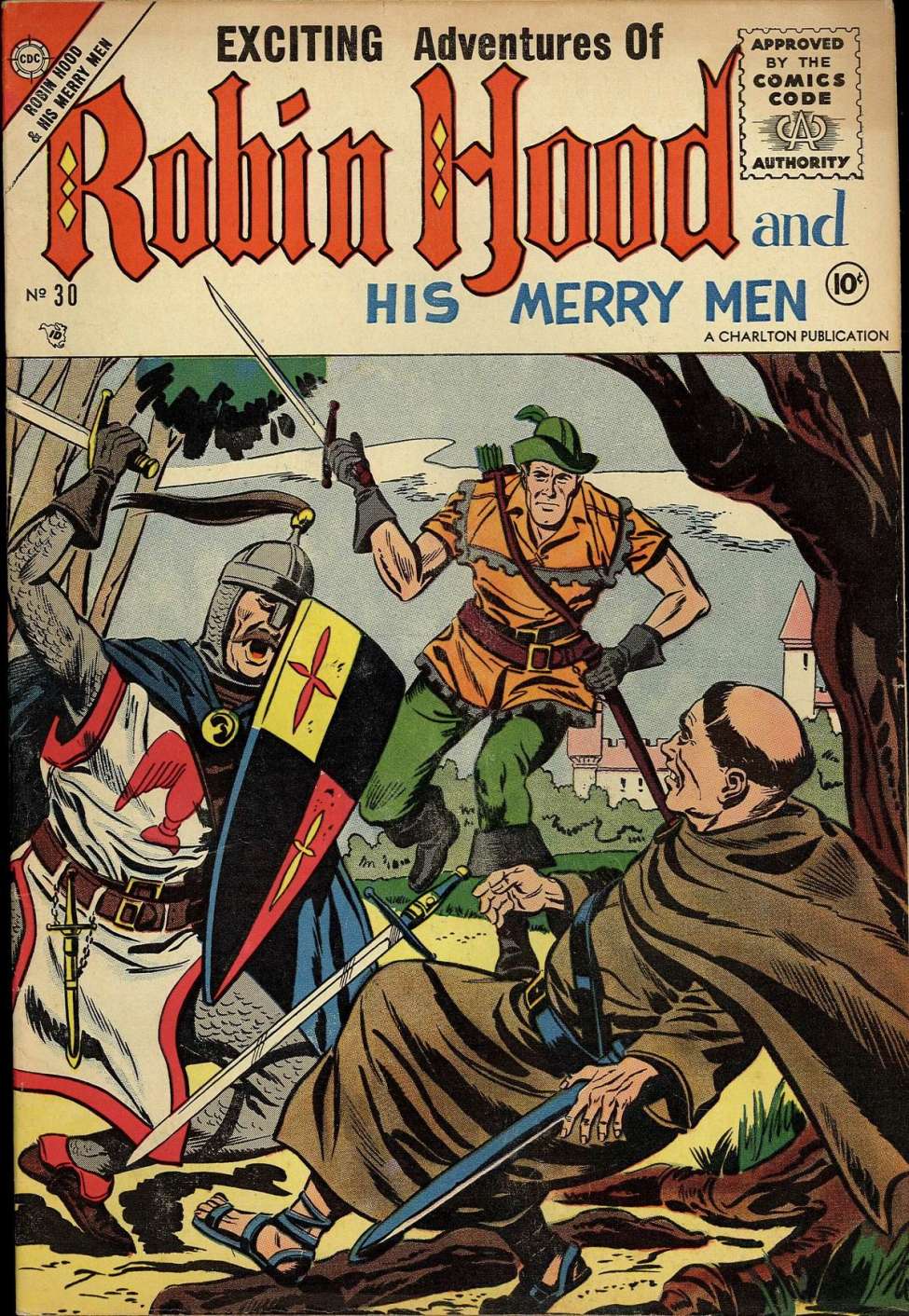 Comic Book Cover For Robin Hood and His Merry Men 30 (alt) - Version 2